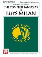 Complete Fantasias of Luys Milan Guitar and Fretted sheet music cover